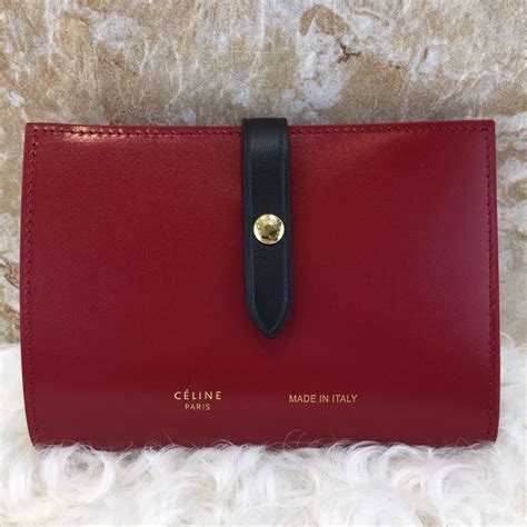 celine strap large multifunction wallet|Strap large multifunction in lizard and shiny calfskin .